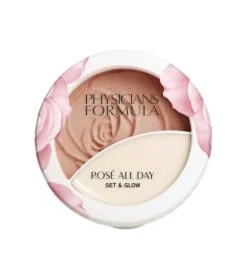 Physicians Formula - *Rosé All Day* - Baume Et Highlighter En Poudre Set & Glow - Sunlit Glow