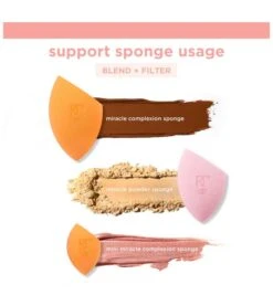 Real Techniques - Ensemble D'éponges Ultimate Sponge Trio -Cosmétiques Chic Promos Magasin real techniques set de esponjas ultimate sponge trio 4 68684