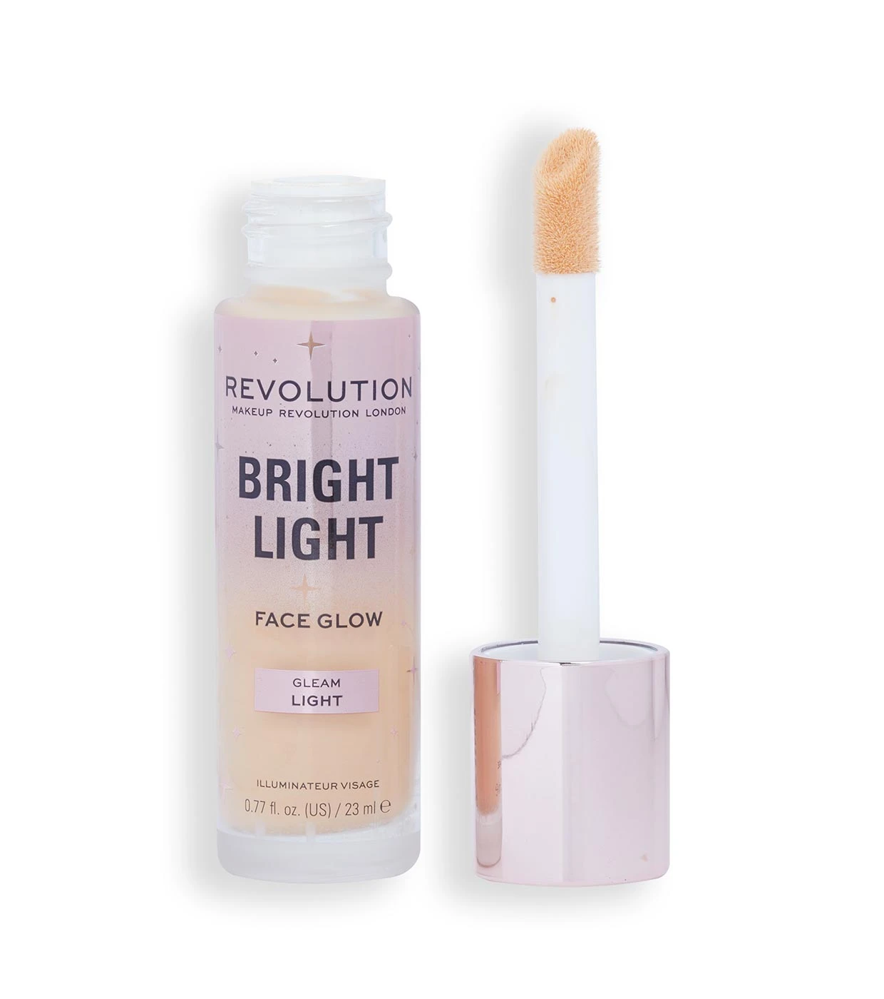 Makeup Revolution Revolution - Fond De Teint Polyvalent Bright Light Face Glow - Gleam Light 3 Makeup Revolution Revolution - Fond De Teint Polyvalent Bright Light Face Glow - Gleam Light – Image 3