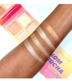 Makeup Revolution Revolution - *Hot Shot* - Palette De Surligneurs Kombucha Glow -Cosmétiques Chic Promos Magasin revolution hot shot paleta de iluminadores kombucha glow 3 68858