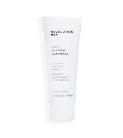 Revolution Man - Masque Anti-imperfections 2 En 1 Blemesh Clay Mask