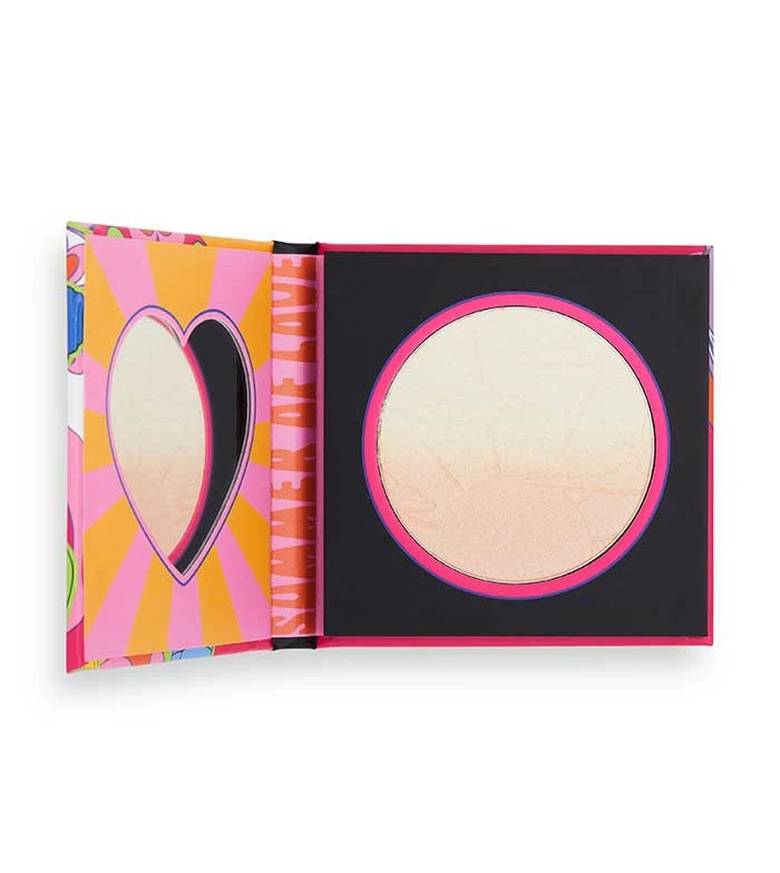 Makeup Revolution Revolution - *The Simpsons Summer Of Love* - Ombre Highlighter - First Kiss 2 Makeup Revolution Revolution - *The Simpsons Summer Of Love* - Ombre Highlighter - First Kiss – Image 2