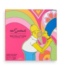 Makeup Revolution Revolution - *The Simpsons Summer Of Love* - Ombre Highlighter - Sunshine -Cosmétiques Chic Promos Magasin revolution the simpsons summer of love iluminador en polvo sunshine 4 68959