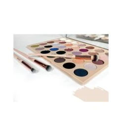 Technic Cosmetics - Pack Palette De Pigments Pressés Santorin + Ensemble De Pinceaux -Cosmétiques Chic Promos Magasin technic cosmetics pack paleta de pigmentos prensados santorini set de brochhas 3 78688