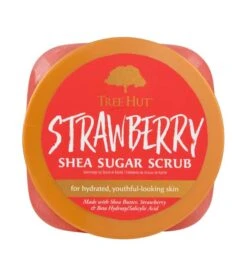 Tree Hut - Gommage Corps Shea Sugar Scrub - Strawberry -Cosmétiques Chic Promos Magasin tree hut exfoliante corporal shea sugar scrub strawberry 3 75723